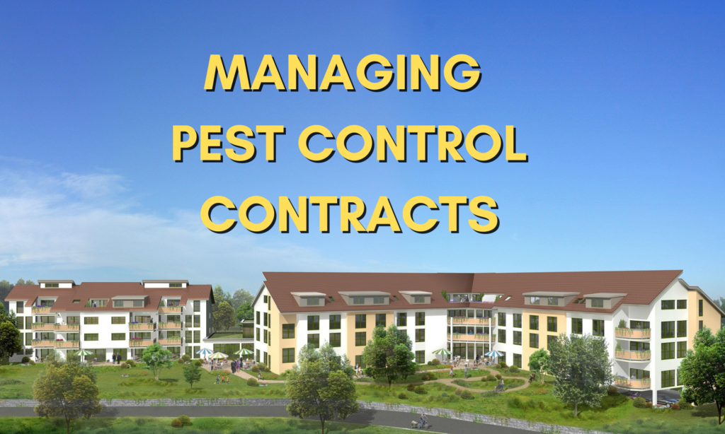 Managing Pest Control Contracts
