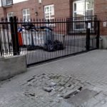 Rat burrowing causes road collapse - Owl pest control Dublin