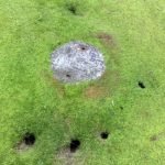 Rat burrows around manhole - Owl pest control Dublin