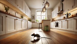 Pest Risks - Mice in brand-new Dublin apartment kitchen