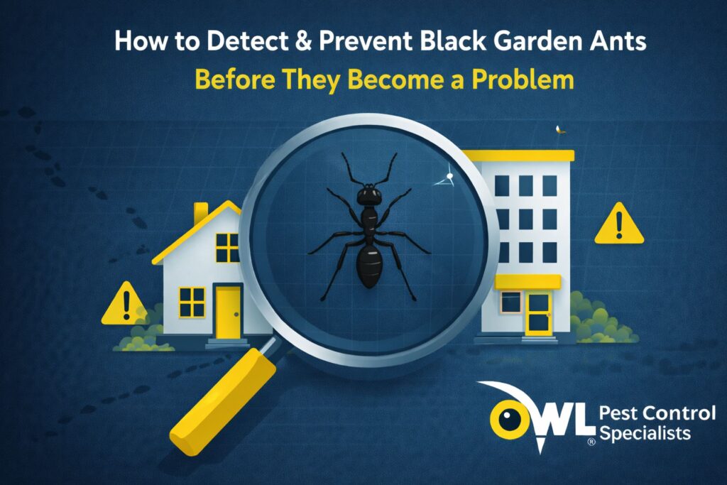 How to Detect & Prevent Black Garden Ants Before They Become a Problem