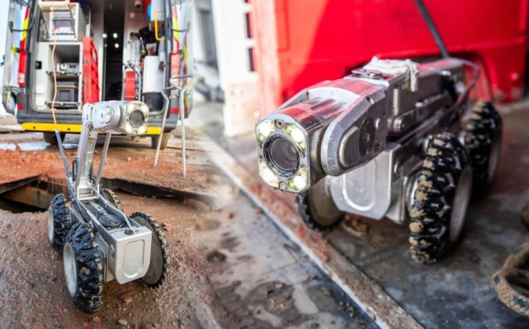 CCTV drain pipe inspection camera