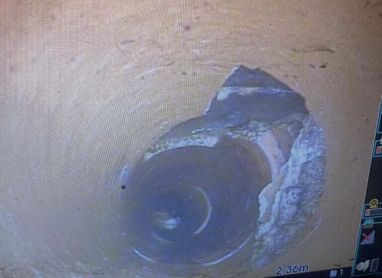 CCTV drain pipe inspection 08