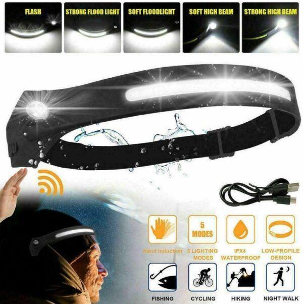 COB-headlamp-head-torch-rechargeable-4