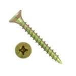 Wide Countersunk Zinc Plated Screws 6.0 x 50mm
