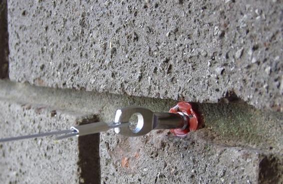 bird-wire wall anchor - Owl Pest Control Products Ireland