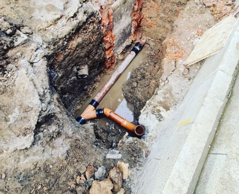 Drain pipe replacement