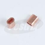 Ferrules 2.5mm Copper (100 Pack)