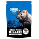 Sapphire 25 Grain Rat and Mouse Killer - 150g Pouch (6 x 25g Sachets)​